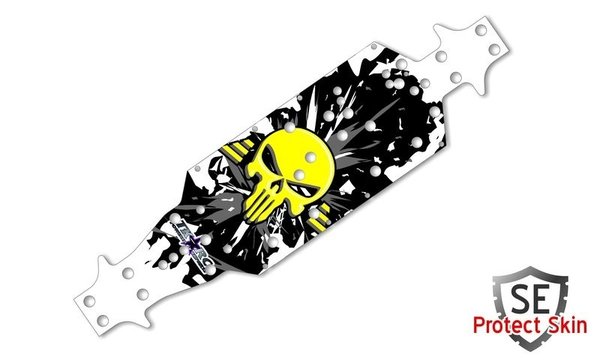 JS-Parts SE Protect Skin Printed Punisher passend f.Team Corally C-00180-328 Long Truggy