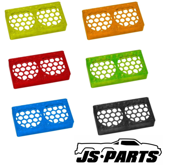 JS-Parts Ultraflex Lüftergitter wabe 2x30x10 geschlossen