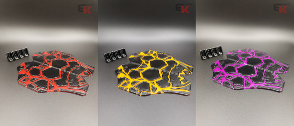 BK-Parts ultraflex Spezial Edition Mudguards 2 Farbig für Arrma 8s Kraton Outcast