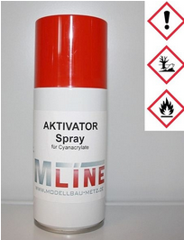 MLine Aktivator Spray für Sekundenkleber