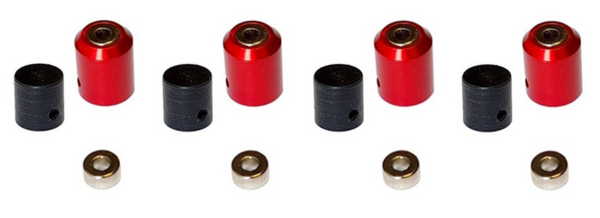 MLine Body Post Marker / Karosserie Marker- Set universell für 1/10er und 1/8er Modelle rot